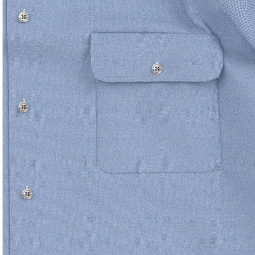 丸型ポケット(12×13cm)＋フラップ(ボタン付き)※660円